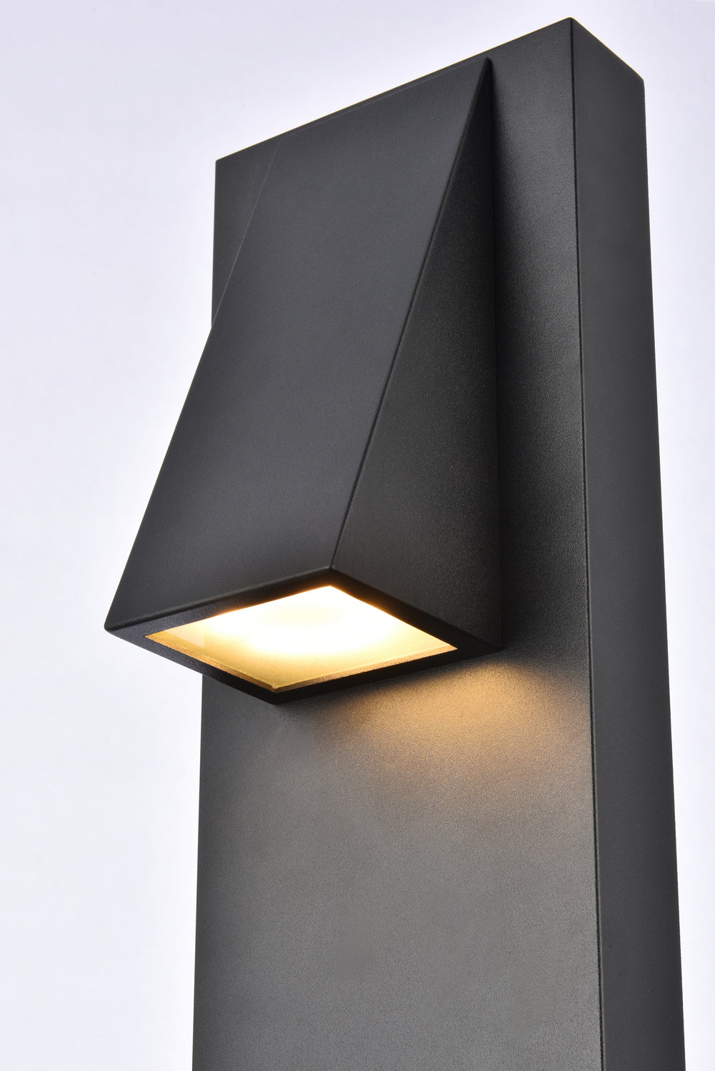 Elegant Lighting LDOD4006BK Modern Raine Outdoor Black