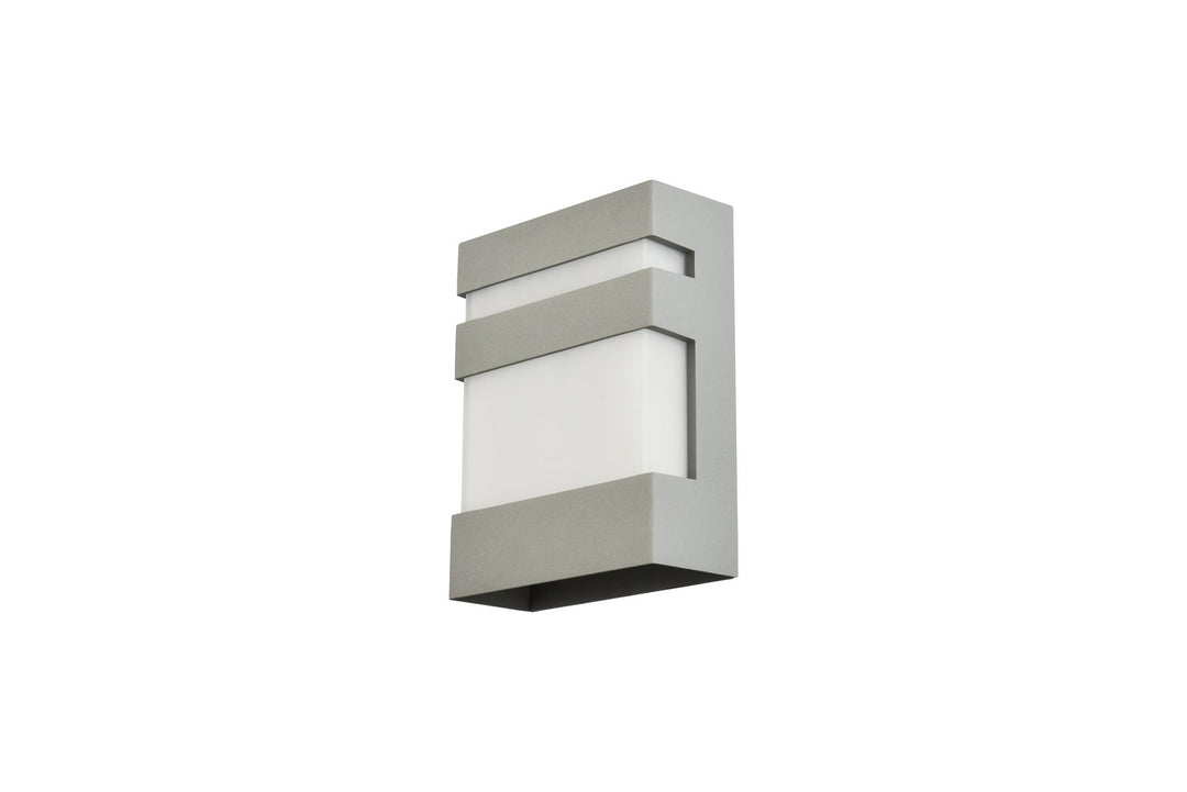 Elegant Lighting LDOD4010S Modern Raine Outdoor Silver