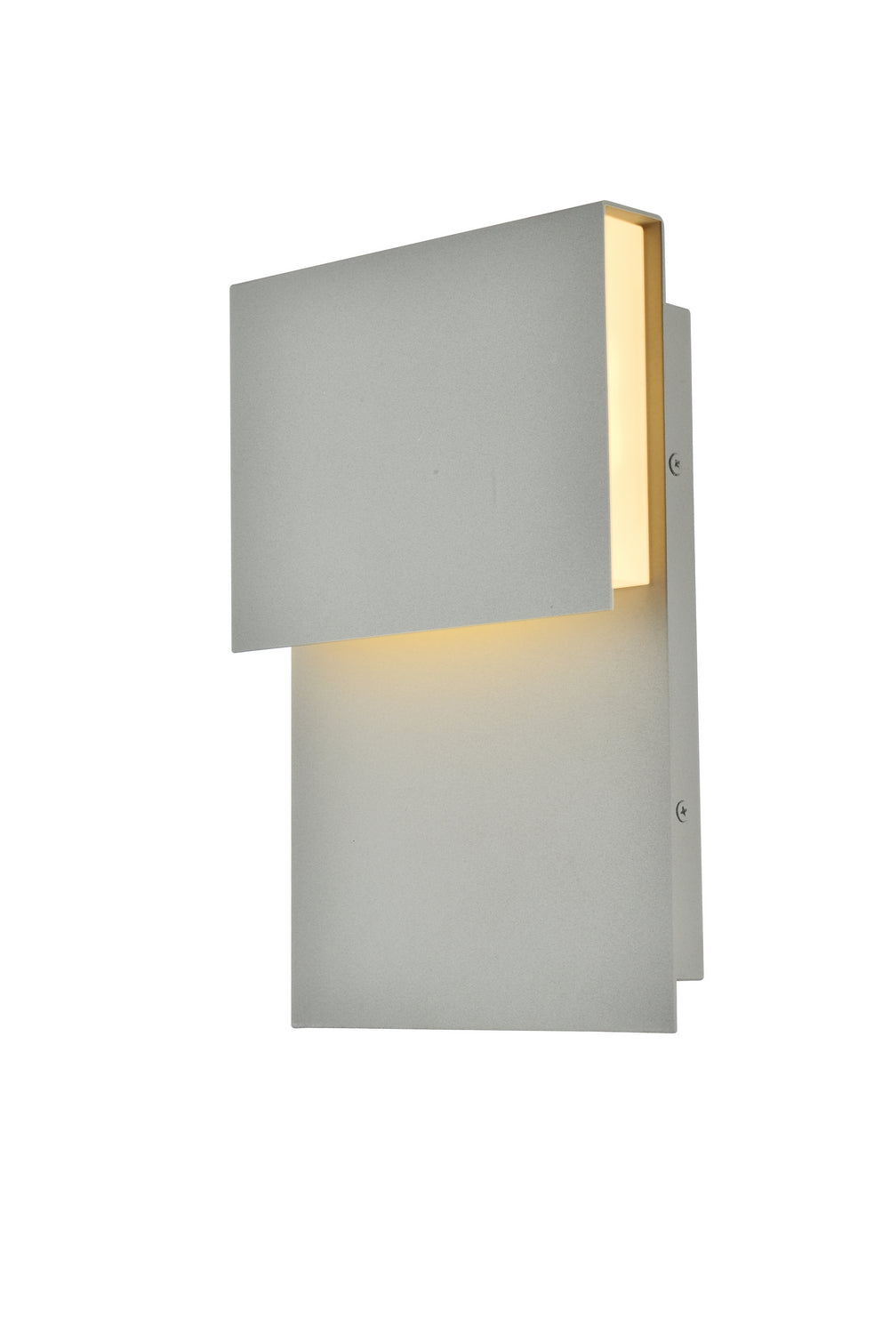 Elegant Lighting LDOD4029S Modern Raine Outdoor Silver