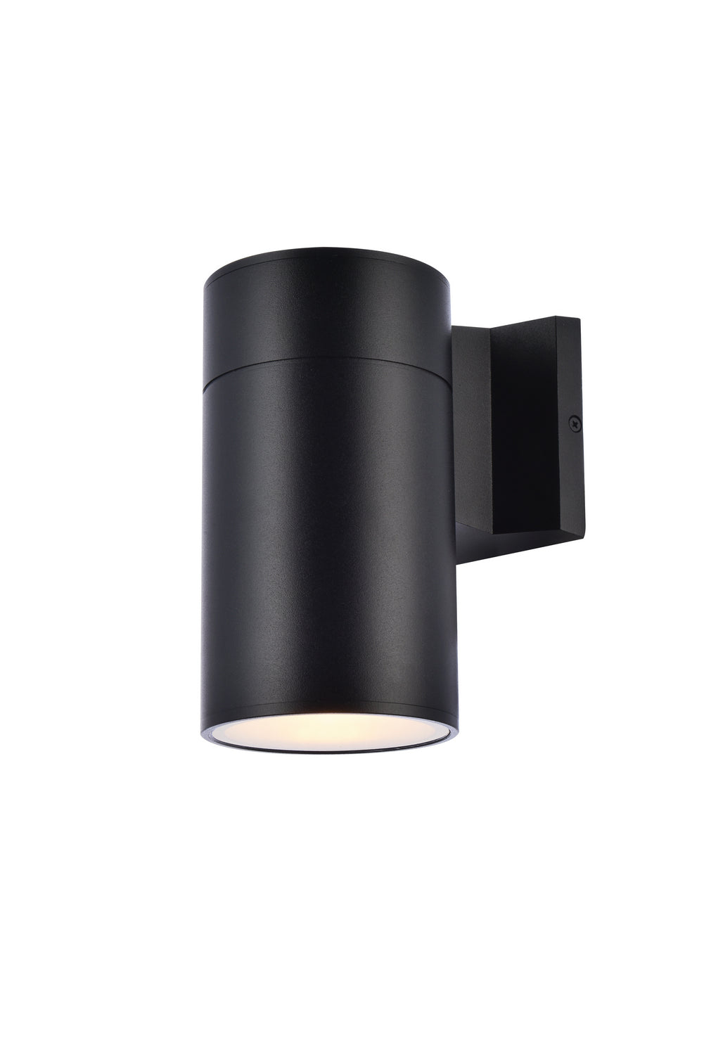 Elegant Lighting LDOD4039BK Modern Raine Outdoor Black