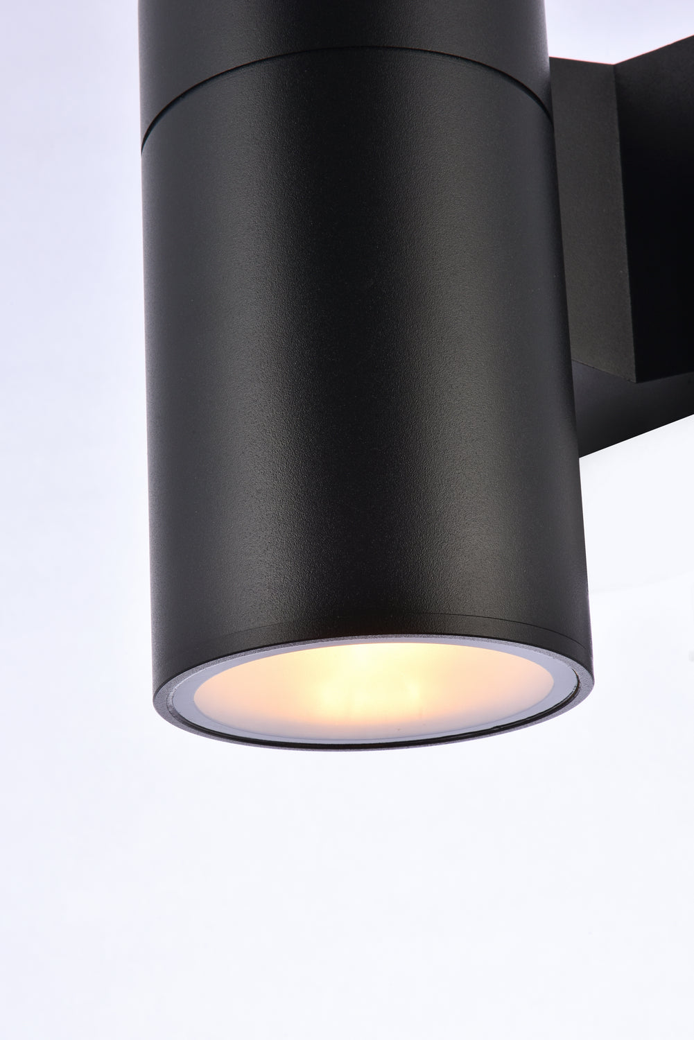 Elegant Lighting LDOD4039BK Modern Raine Outdoor Black