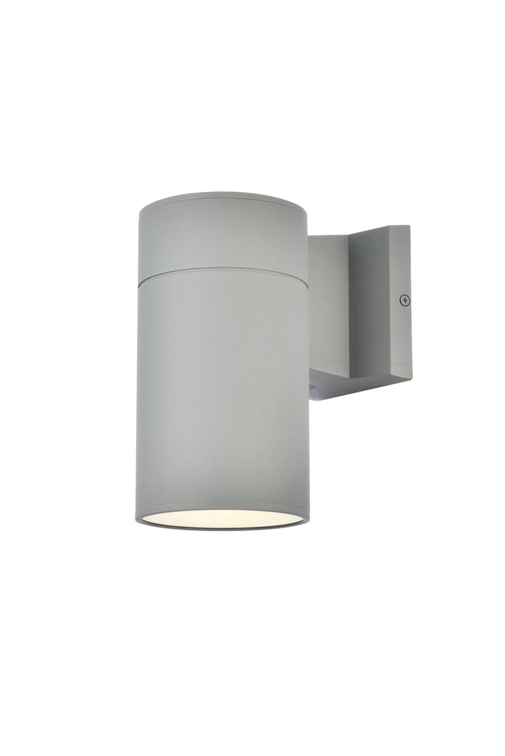 Elegant Lighting LDOD4039S Modern Raine Outdoor Silver