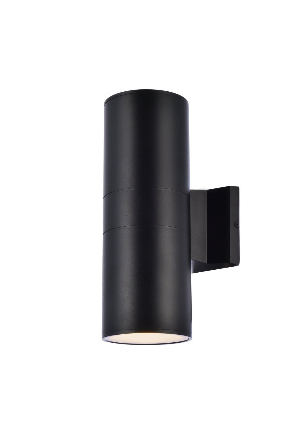 Elegant Lighting LDOD4040BK Modern Raine Outdoor Black