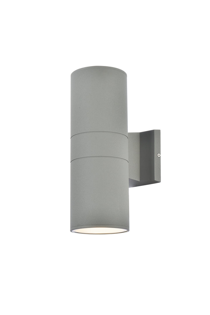 Elegant Lighting LDOD4040S Modern Raine Outdoor Silver