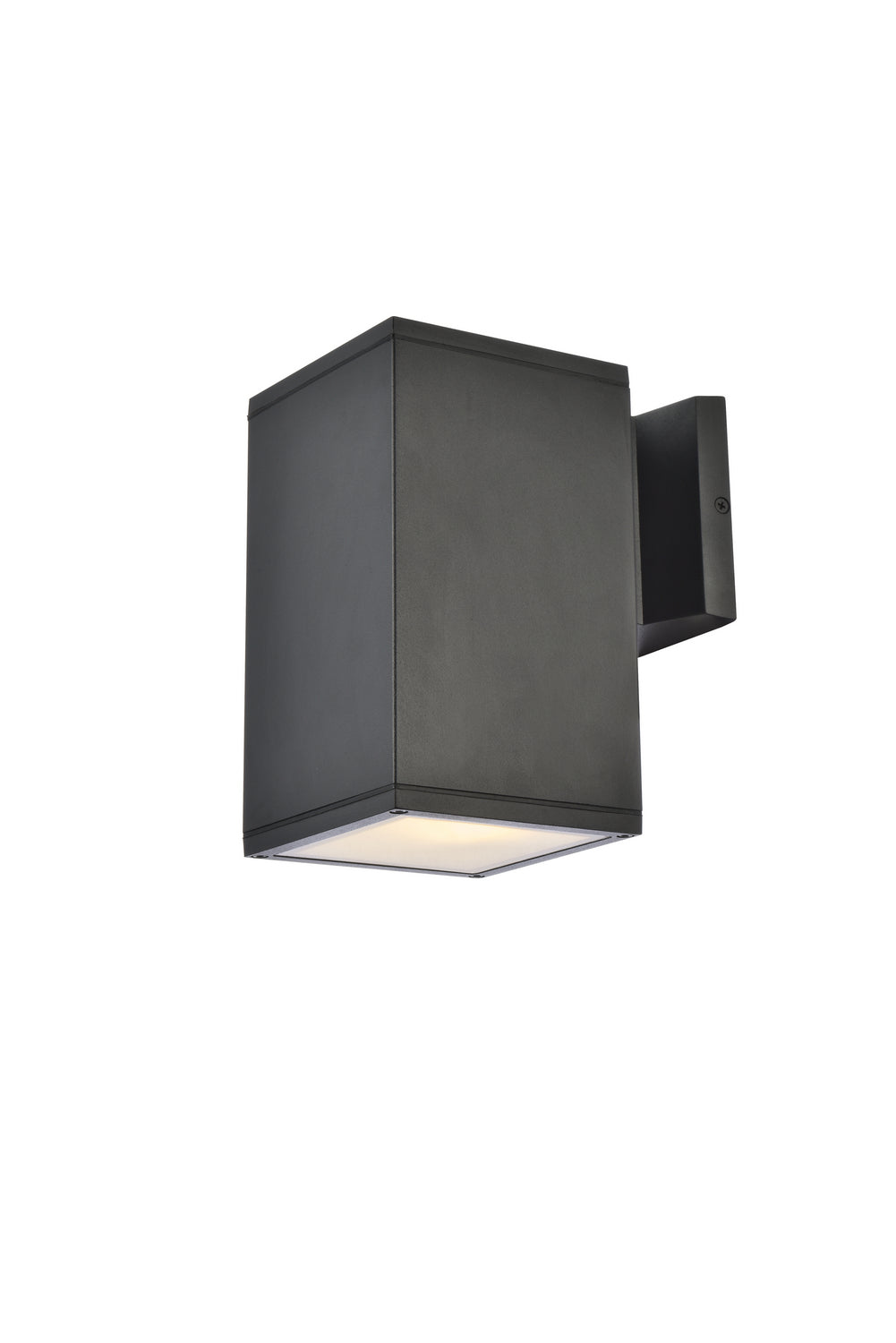 Elegant Lighting LDOD4041BK Modern Raine Outdoor Black