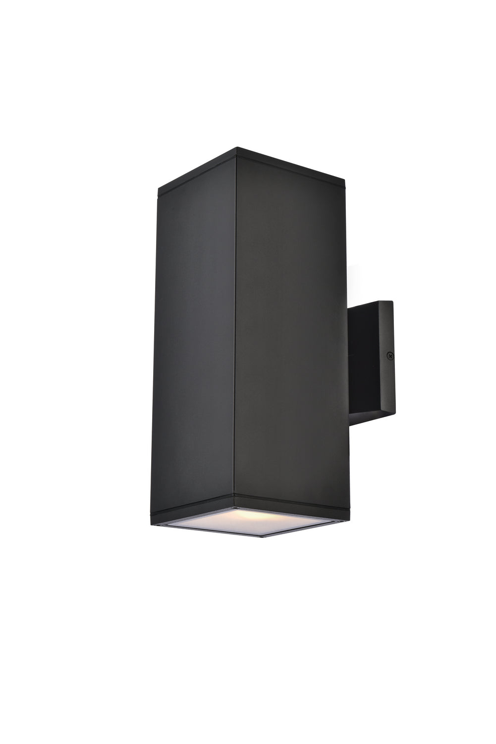 Elegant Lighting LDOD4042BK Modern Raine Outdoor Black