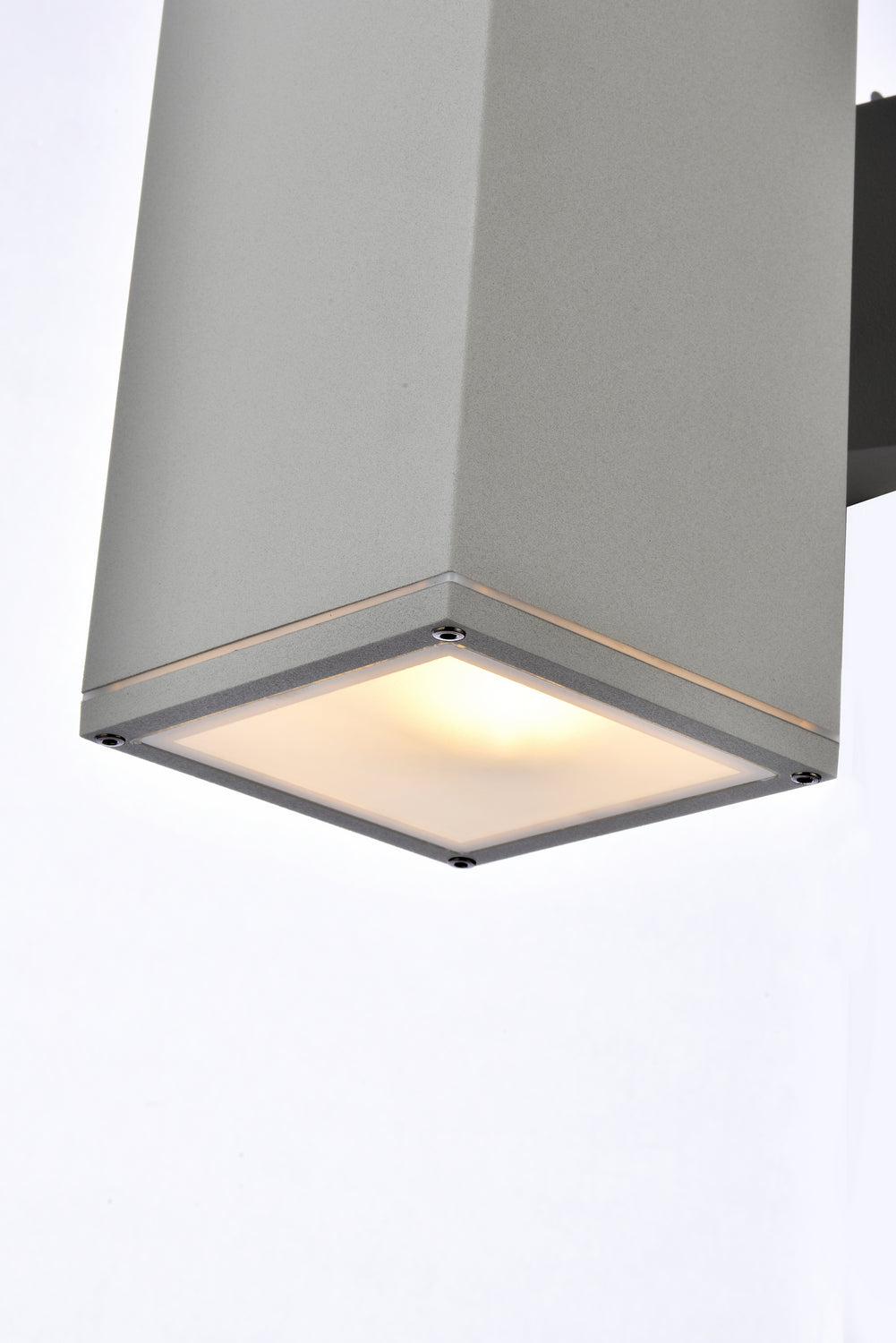 Elegant Lighting LDOD4042S Modern Raine Outdoor Silver