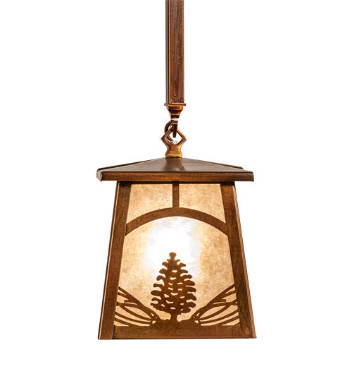Meyda Tiffany Mountain Pine 227795 Pendant Light - Vintage Copper