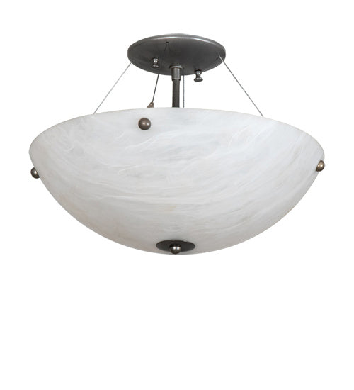 Meyda Tiffany Cypola 228455 Ceiling Light - Brushed Nickel