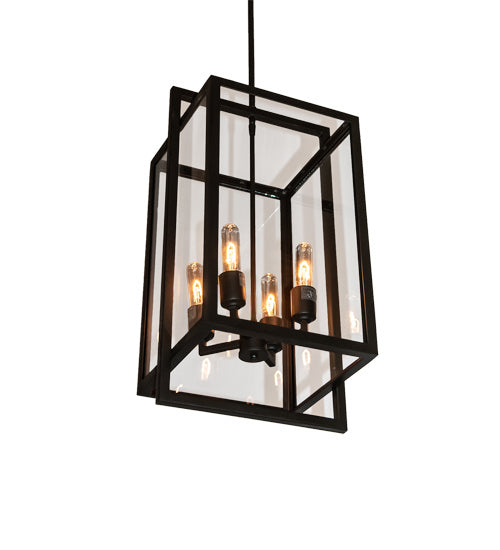 Meyda Tiffany Kitzi Box 230638 Pendant Light - Oil Rubbed Bronze