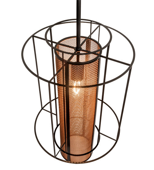 Meyda Tiffany Cilindro 230964 Pendant Light - Bronze
