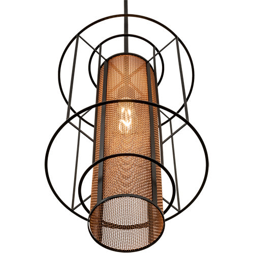 Meyda Tiffany Cilindro 230964 Pendant Light - Bronze