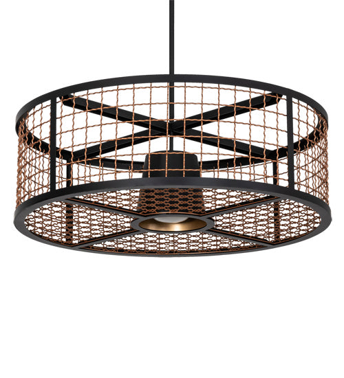 Meyda Tiffany Paloma Golpe 230966 Pendant Light - Bronze