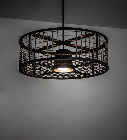 Meyda Tiffany Paloma Golpe 230966 Pendant Light - Bronze