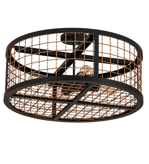 Meyda Tiffany Paloma Golpe 230967 Ceiling Light - Bronze