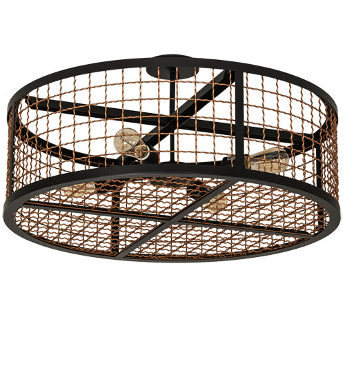 Meyda Tiffany Paloma Golpe 230968 Ceiling Light - Bronze