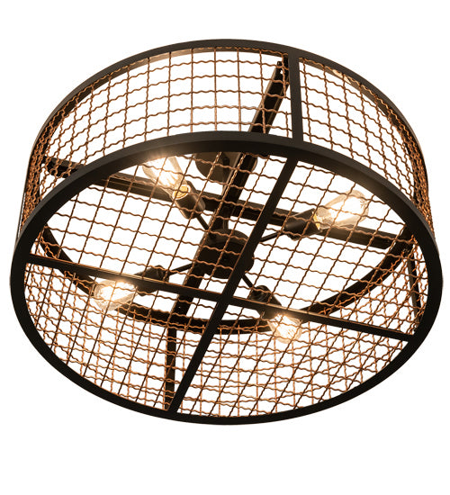 Meyda Tiffany Paloma Golpe 230968 Ceiling Light - Bronze