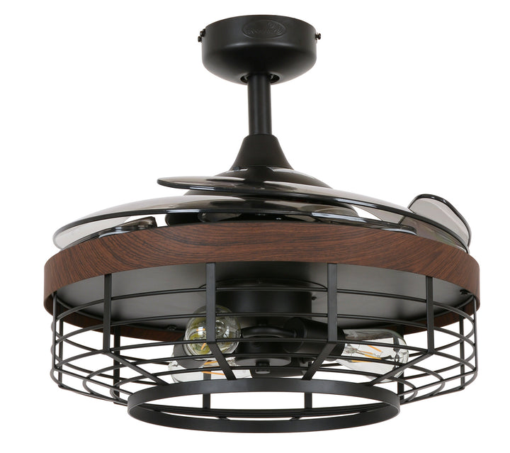 Beacon Montclair 51106101 Ceiling Fan 48 - Black and Smoke, Smoke/