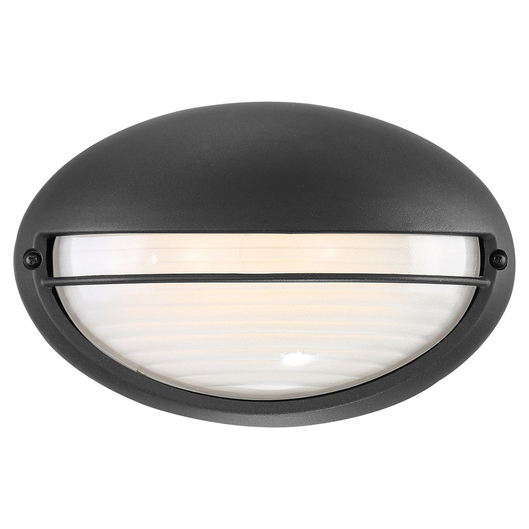 Access Lighting 20270LEDDMG-BL/OPL Modern Clifton Oval Outdoor Black