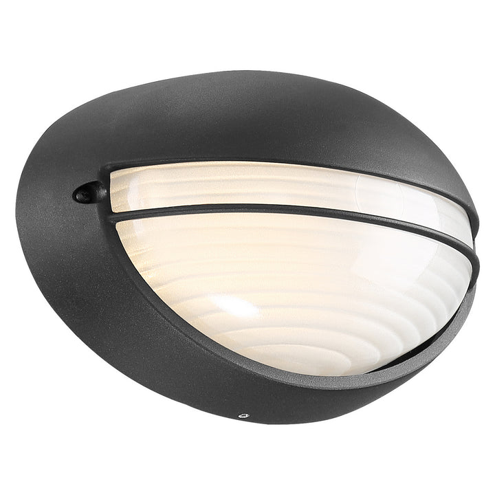 Access Lighting 20270LEDDMG-BL/OPL Modern Clifton Oval Outdoor Black