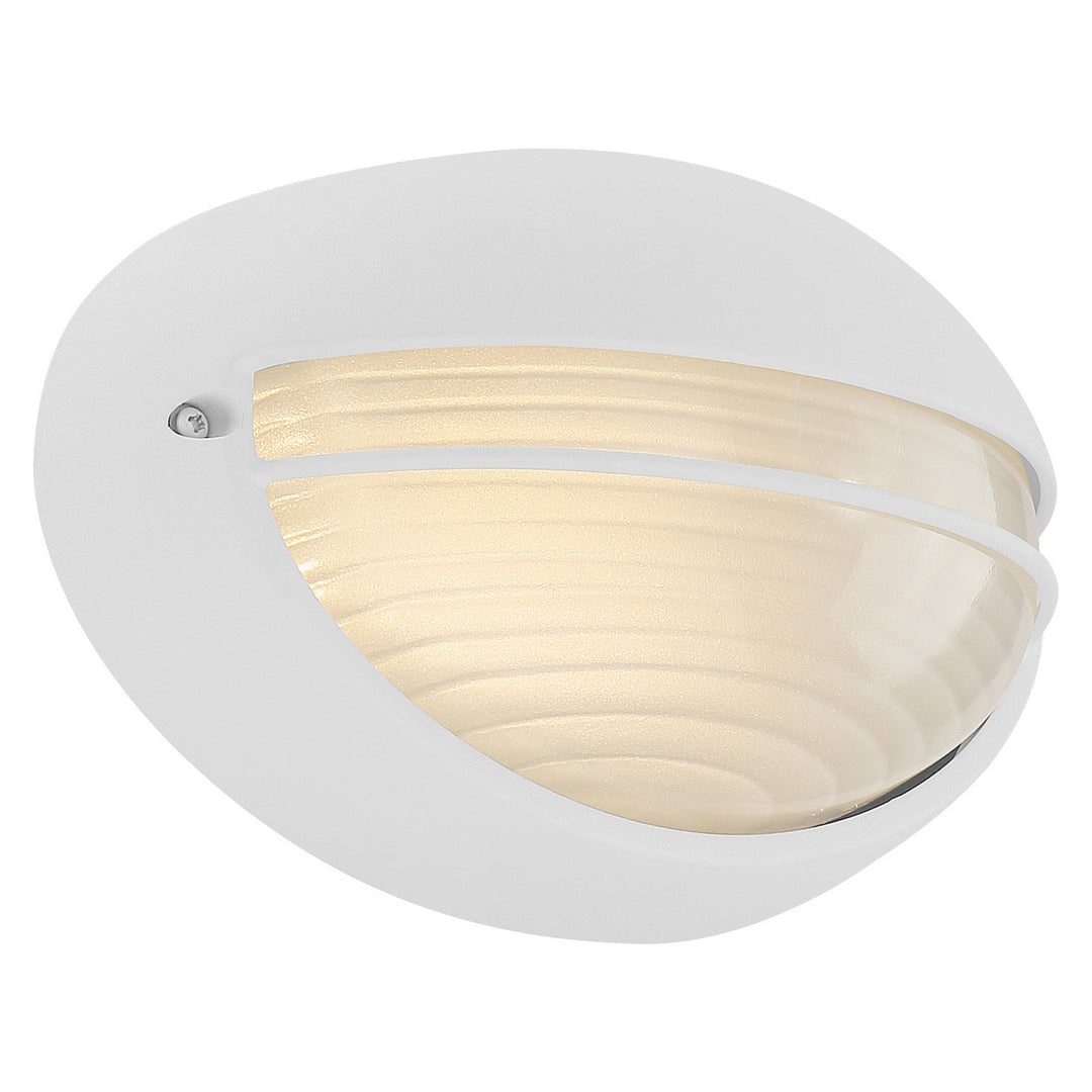 Access Lighting 20270LEDDMG-WH/OPL Modern Clifton Oval Outdoor White