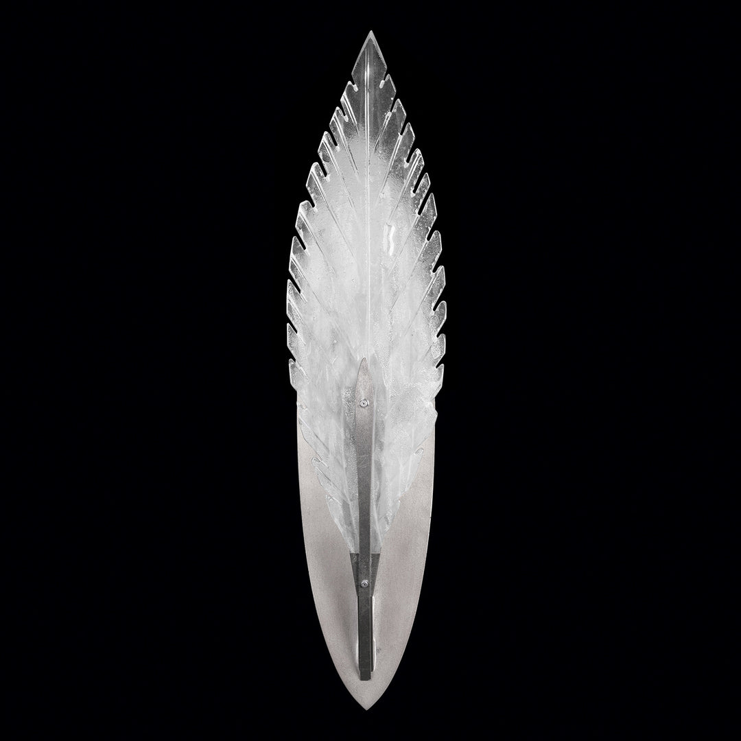 Fine Art Plume 894550-11ST Wall Light - Silver