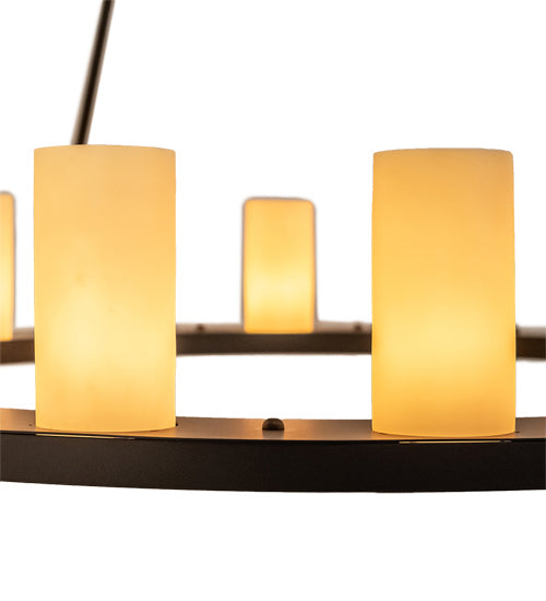 Meyda Tiffany Loxley 230210 Chandelier Light - Oil Rubbed Bronze