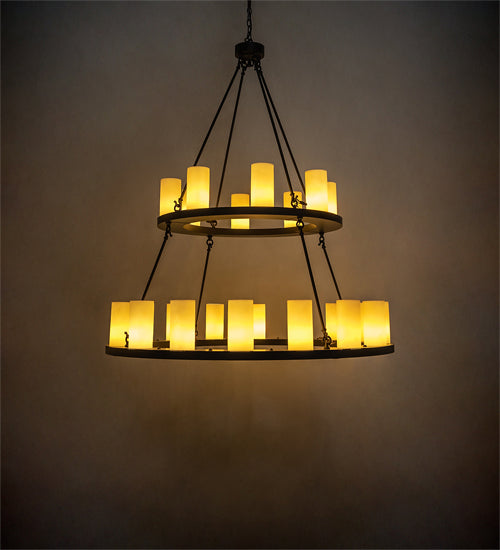 Meyda Tiffany Loxley 230210 Chandelier Light - Oil Rubbed Bronze