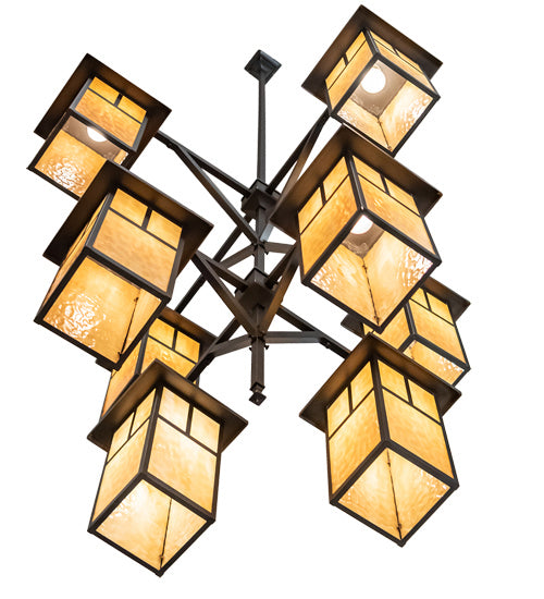 Meyda Tiffany Hyde Park 230270 Chandelier Light - Craftsman Brown