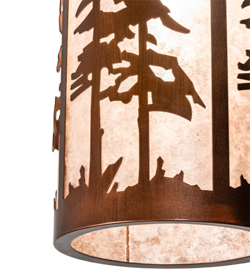 Meyda Tiffany Fulton 230733 Pendant Light - Vintage Copper