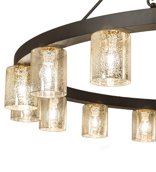 Meyda Tiffany Loxley 231480 Chandelier Light - Oil Rubbed Bronze