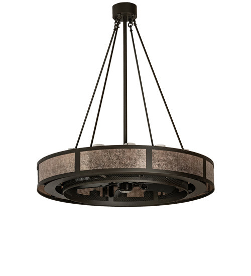 Meyda Tiffany Smythe Craftsman 232979 Ceiling Fan - Oil Rubbed Bronze