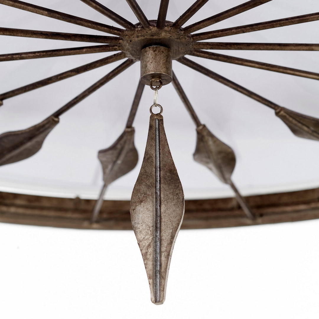 Quorum Cordon 855-6-91 Pendant Light - Persian Gray