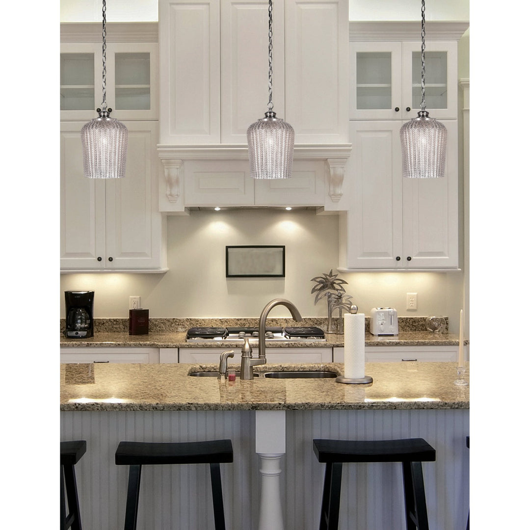 Toltec Cordova 91-bn-4283 Pendant Light - Brushed Nickel