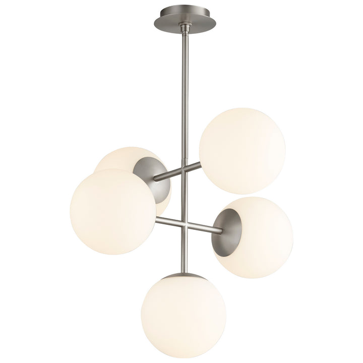 Oxygen Nebula 3-681-24 Pendant Light - Satin Nickel