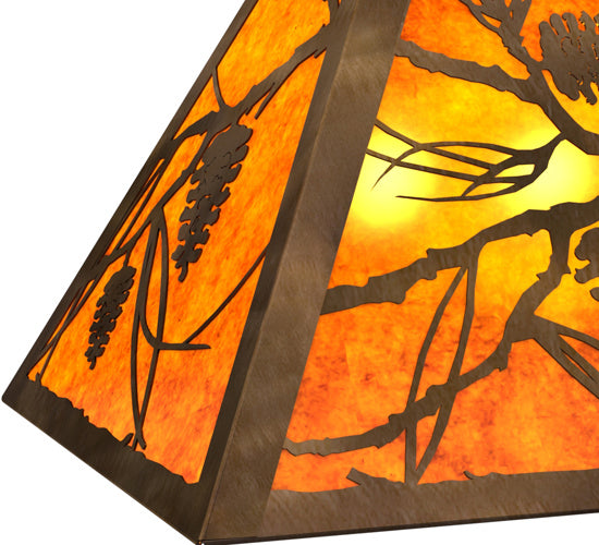 Meyda Tiffany Whispering Pines 118556 Pendant Light - Antique Copper