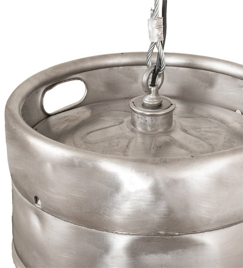 Meyda Tiffany Keg 219962 Pendant Light - Stainless Steel