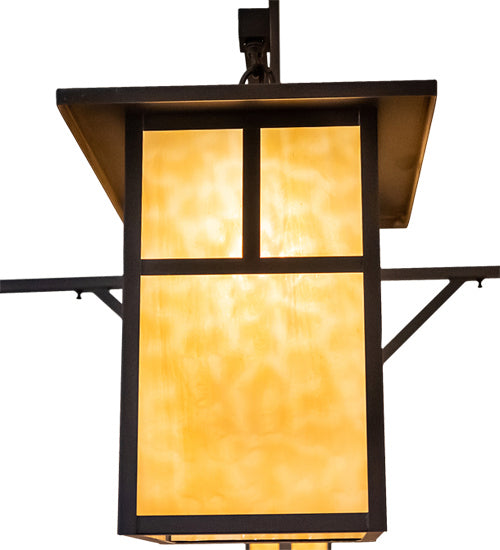 Meyda Tiffany Hyde Park 230747 Chandelier Light - Craftsman Brown