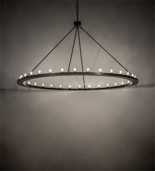 Meyda Tiffany Loxley 231219 Chandelier Light - Timeless Bronze