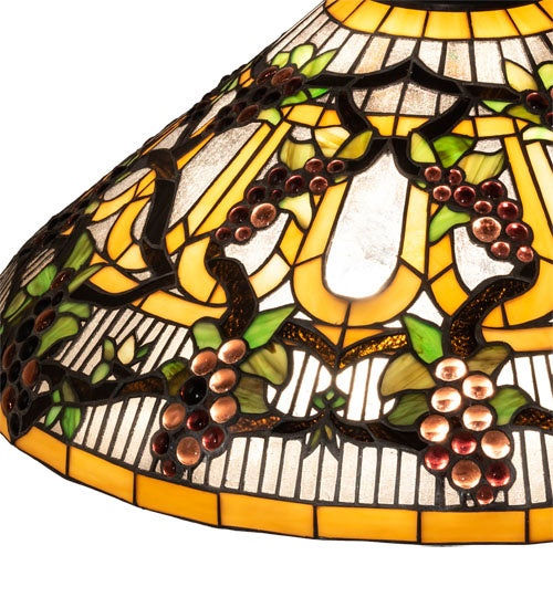 Meyda Tiffany Lighting 48548 Jeweled Grape Shade Lamp Shade Multicolored