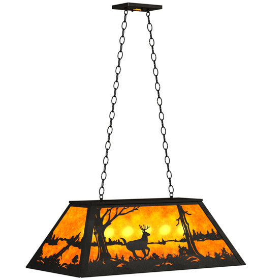 Meyda Tiffany Deer At Lake 49790 Pendant Light -