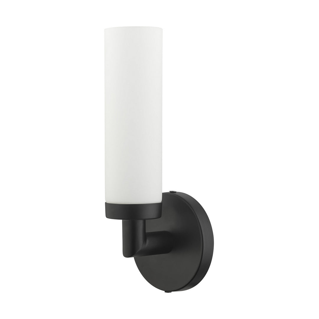 Livex Aero 10103-04 Wall Sconce Light - Black