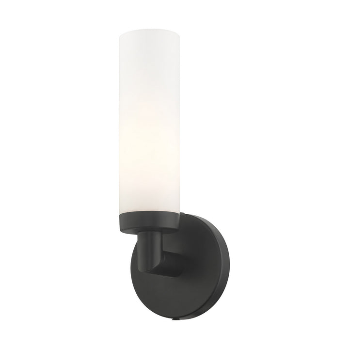 Livex Aero 10103-04 Wall Sconce Light - Black