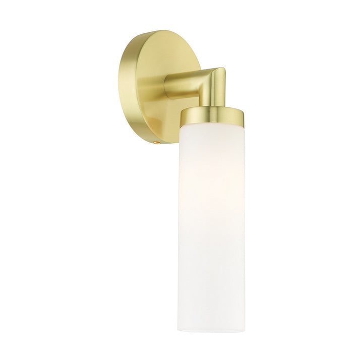 Livex Aero 10103-12 Wall Sconce Light - Satin Brass