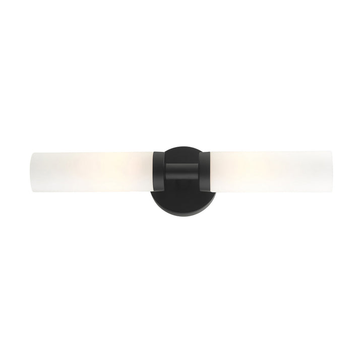 Livex Aero 10104-04 Wall Sconce Light - Black