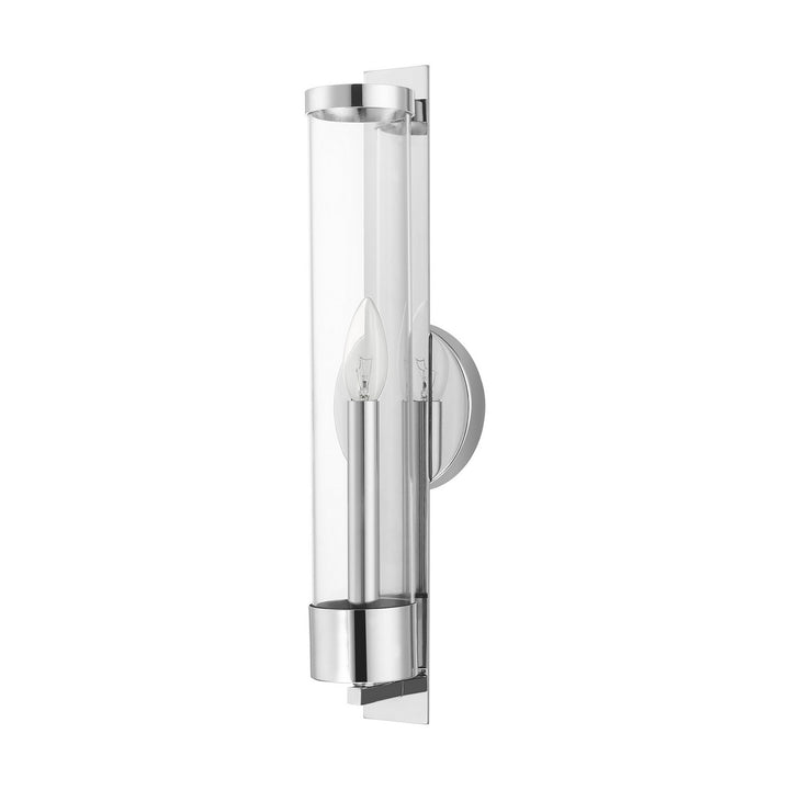 Livex Castleton 10142-05 Wall Sconce Light - Polished Chrome
