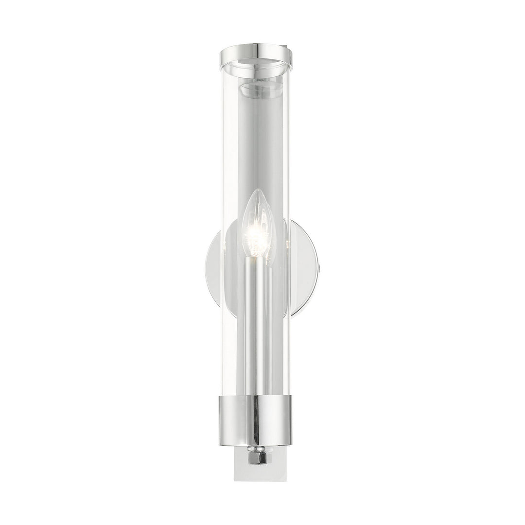 Livex Castleton 10142-05 Wall Sconce Light - Polished Chrome