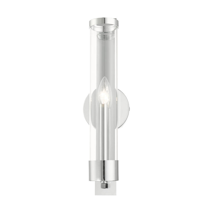 Livex Castleton 10142-05 Wall Sconce Light - Polished Chrome