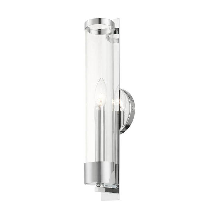 Livex Castleton 10142-05 Wall Sconce Light - Polished Chrome