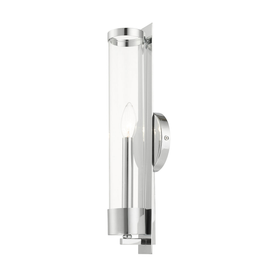 Livex Castleton 10142-05 Wall Sconce Light - Polished Chrome